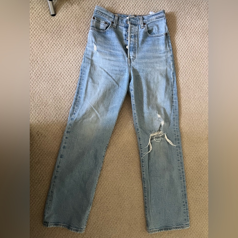 LEVIS Ribcage Straight Jeans
